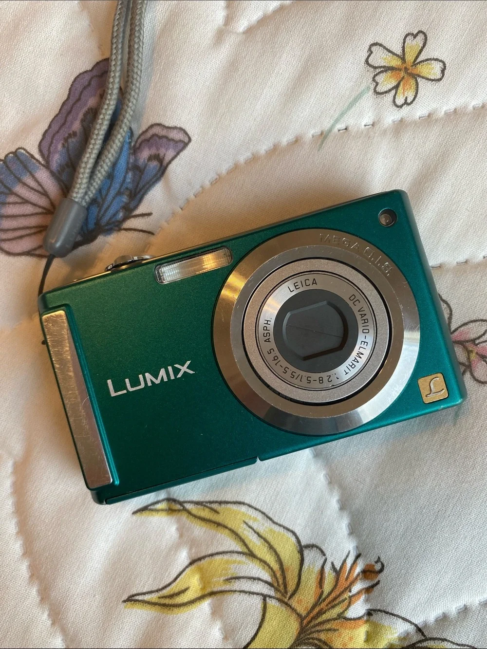 Panasonic Lumix Teal Compact Digital Camera